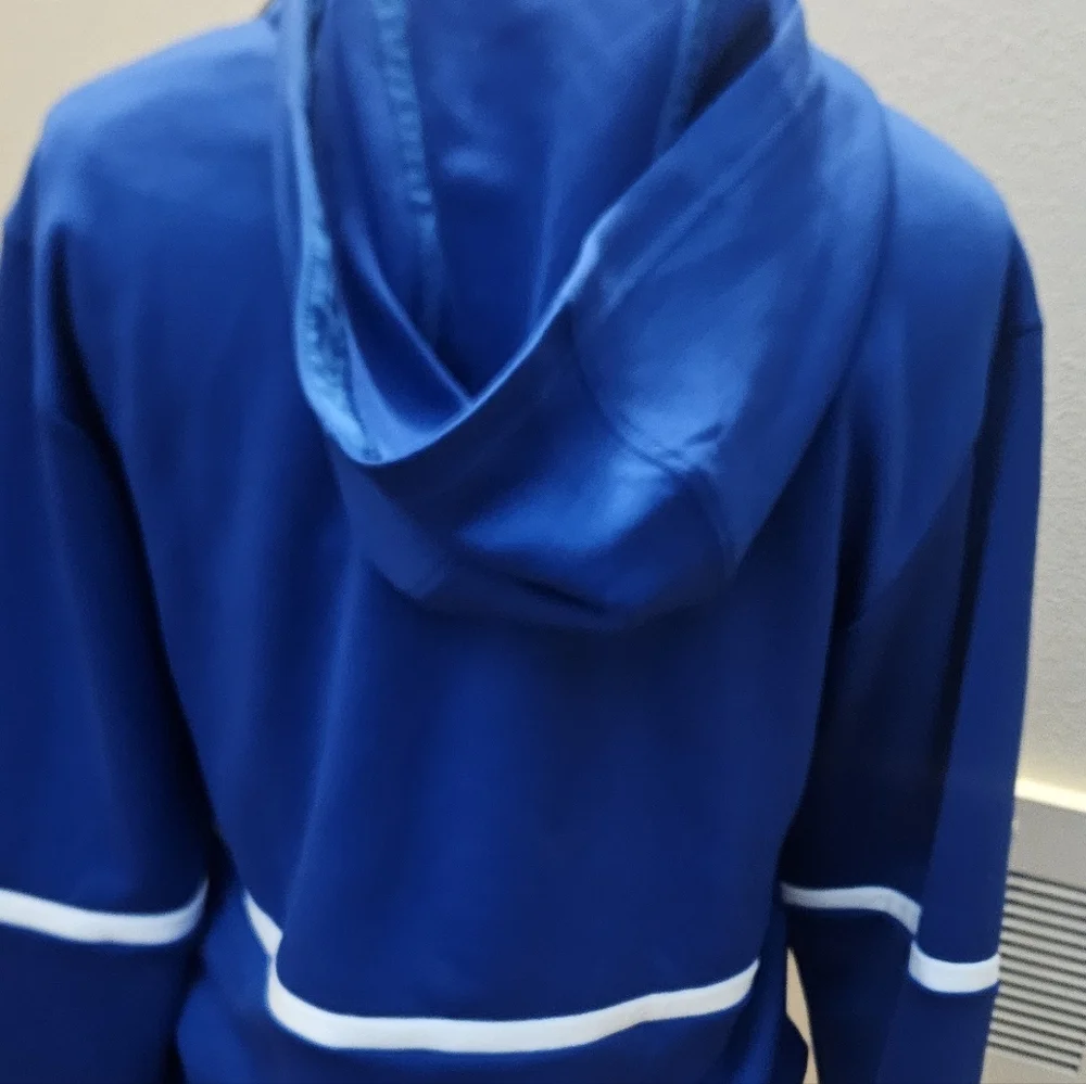 New W Tags Adidas Mens M/Wmns L Under theLight Full Zip Jacket Royal Blue White